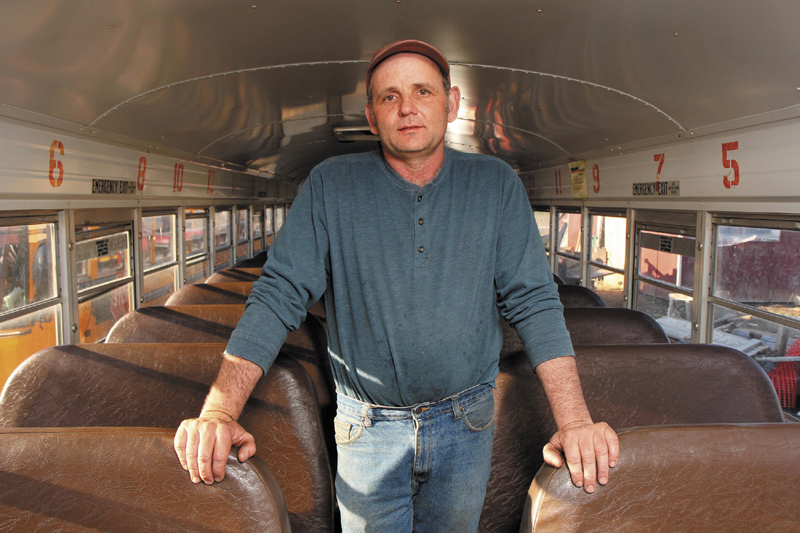 On Tuesday, bus driver Nathan Philbrick of Sidney saved a boy by administering the Heimlich maneuver. The boy had choked on some candy and stopped breathing. Philbrick's quick action saved the boy's life.
