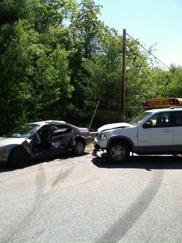 A Waterboro man died in this crash in Limington on Tuesday.