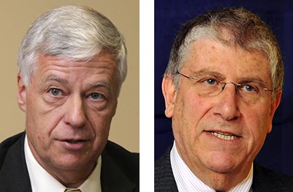 Eliot Cutler, right, who began drawing contributions in February, had more than $430,000 in donations. U.S. Rep. Mike Michaud generated $313,000 in a 17-day period after he announced that he will explore a run for governor.