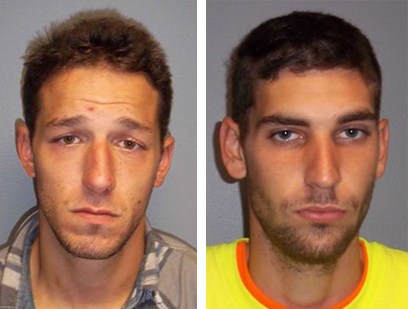 Matthew Mills, left, and Sebastian Rose