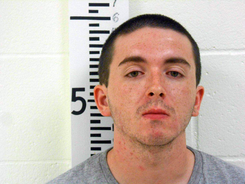 Zachary Blier, 21, has been charged with felony theft for stealing a 100-pound plaque from the Thomas Goodall statue in Sanford.