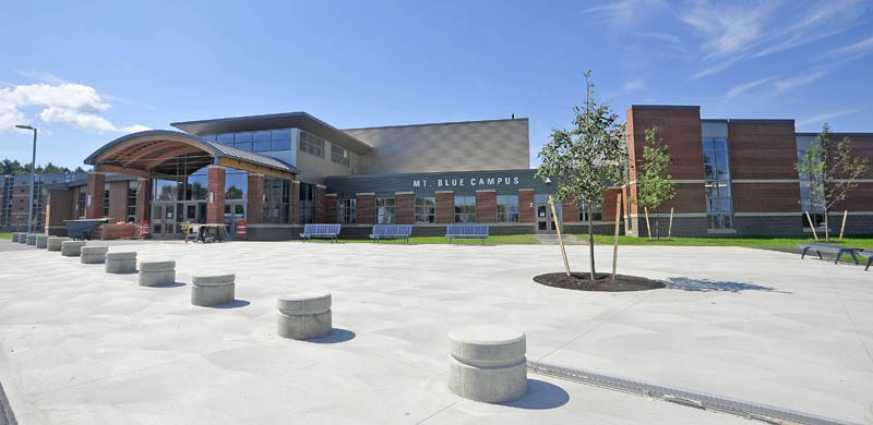 The Mt. Blue Learning Campus on Seamon Road in Farmington today.