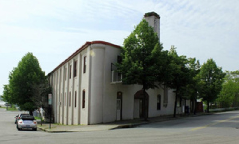 This photo from Baxter Academy's Facebook page shows the building on York Street in Portland where the school plans to open in the fall. It has yet to meet the city's building code.