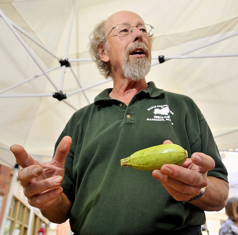 Mark Heidmann, who owns Maple Springs Farm in Harrison, says: “I don’t think people have an understanding of what ‘genetically modified’ means, but they know they don’t like it.”