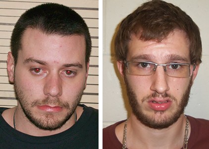 Eric Wallace, left, and Anthony Paro