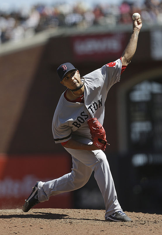 Felix Doubront turned in one of his best outings of the season, going eight strong innings to improve his mark to 9-6. AT&T Park