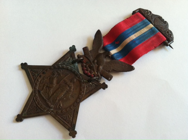 Chamberlain’s original Medal of Honor was donated anonymously.