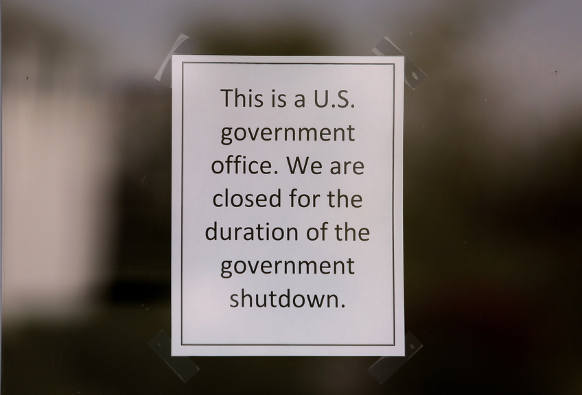 The U.S. Fish and Wildlife Service at 4 Fundy Road in Falmouth, photographed Friday, October 4, 2013, is closed due to the federal government shutdown.