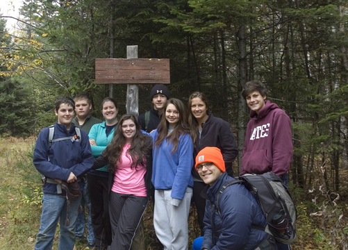 The Oxford Hills outing club went door to door at the school last year, looking for an advisor. Now it’s an extremely active group that goes on outings held by Teens to Trails..