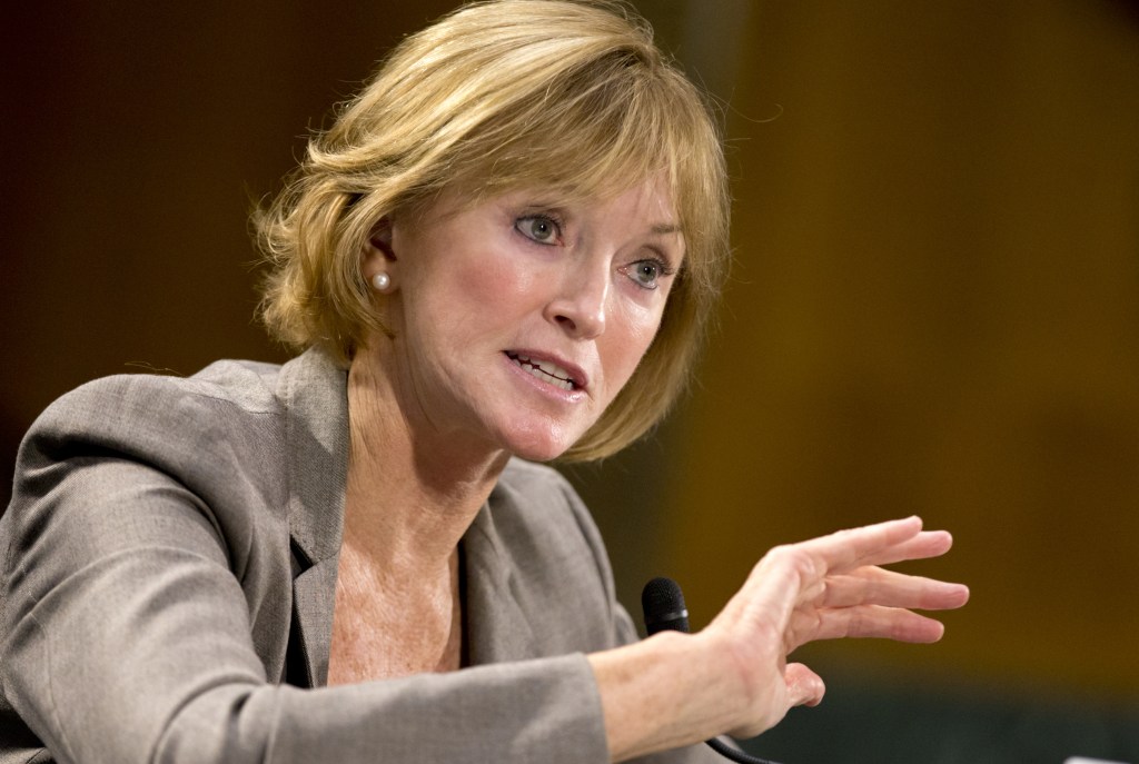 The Associated Press Medicare chief Marilyn Tavenner testifies on Capitol Hill in Washington on Tuesday before the Senate Health, Education, Labor, and Pensions Committee hearing. The Obama administration is getting questions about whether it cut corners on security testing while rushing to meet a deadline to launch the HealthCare.gov website.