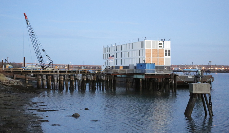 Google ended weeks of speculation on Wednesday by announcing that the structures on barges in Portland and San Francisco may be used as floating learning centers.