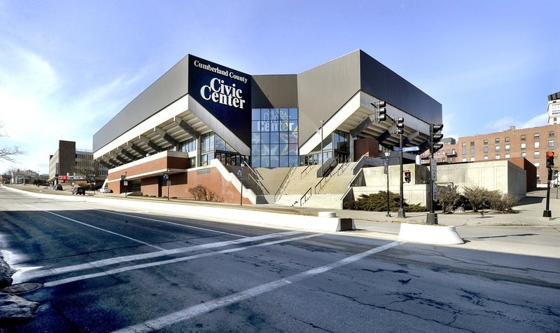 The Cumberland County Civic Center in Portland