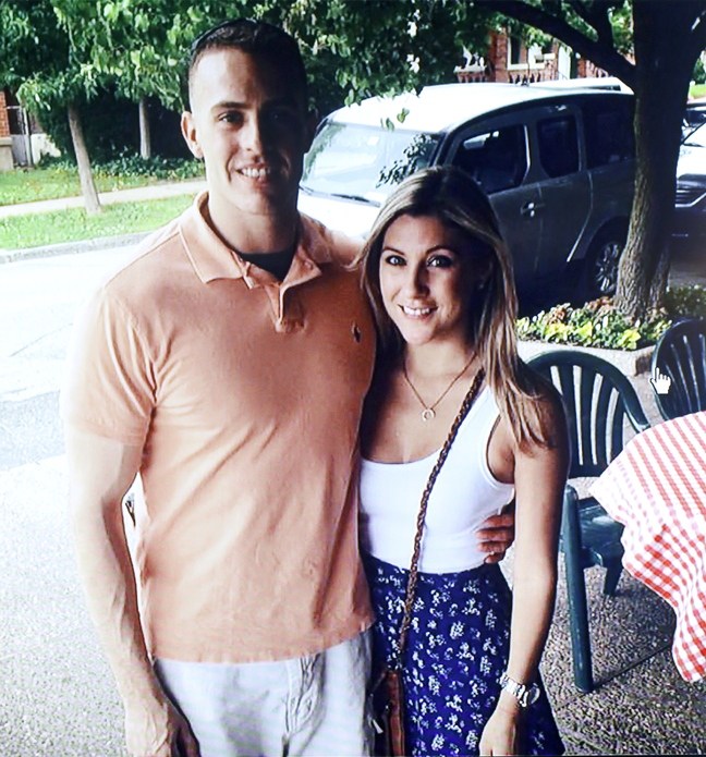 A photo from Facebook of Kaila Lauzon and Kelton Miller.