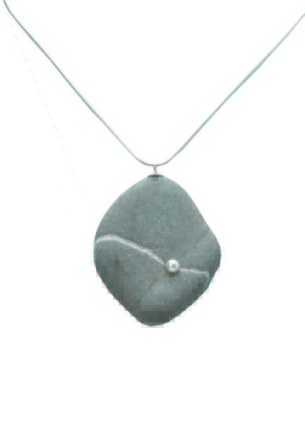Pearl necklace by Jennifer Swarts.