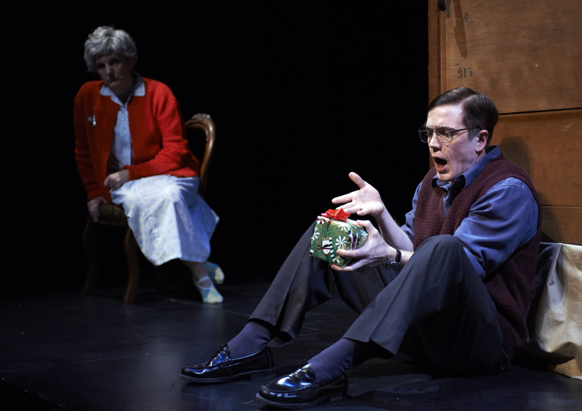 Dustin Tucker with Julie Nelson in “Vigil”