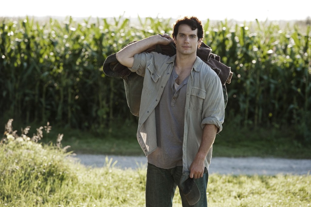 Henry Cavill as Clark Kent in “Man of Steel.”