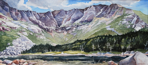 “Chimney Pond” by Michael Boardman.