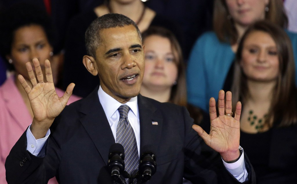 President Obama speaks about the federal health care law at Boston’s Faneuil Hall on Oct. 30. He apologized on Thursday for the turmoil millions of consumers are facing.