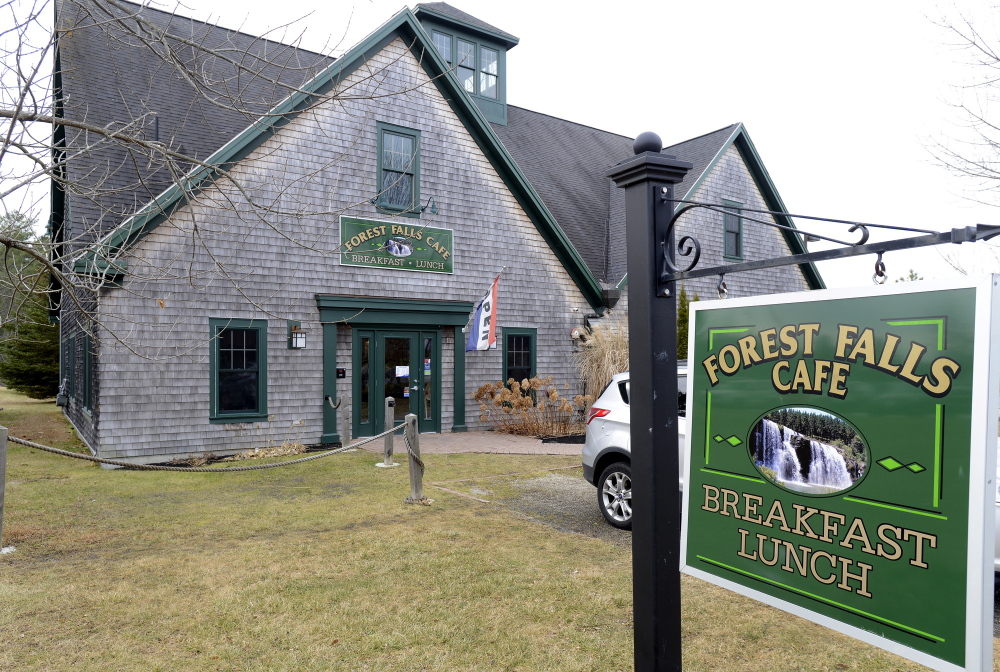 Forest Falls Cafe in Yarmouth.