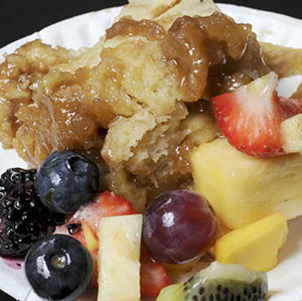 Last year's entry of creme brulee french toast by Lisa Kostopoulos, chef/owner of The Good Table in Cape Elizabeth, tied for first place.