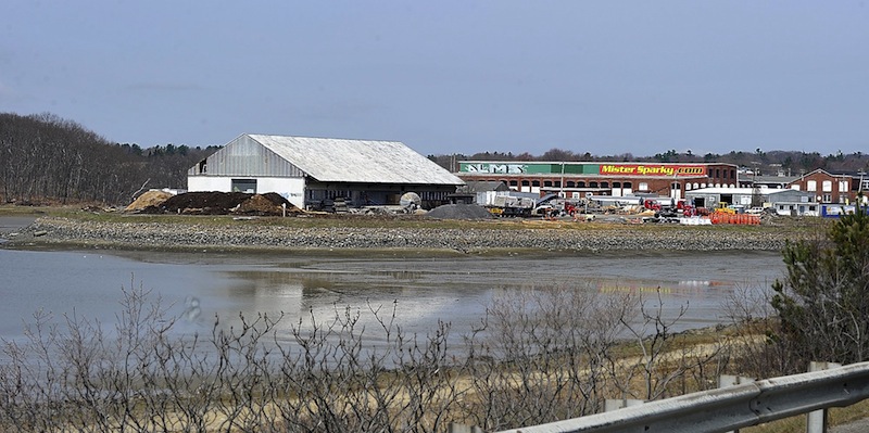 In this 2011 file photo, Thompson's Point in Portland. The Portland Planning Board voted unanimously Tuesday, March 11, 2014 in favor of a $110 million master plan for remaking a former industrial site into an arts and entertainment neighborhood.