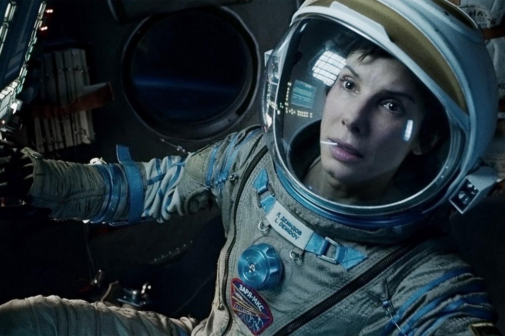 Sandra Bullock in "Gravity"