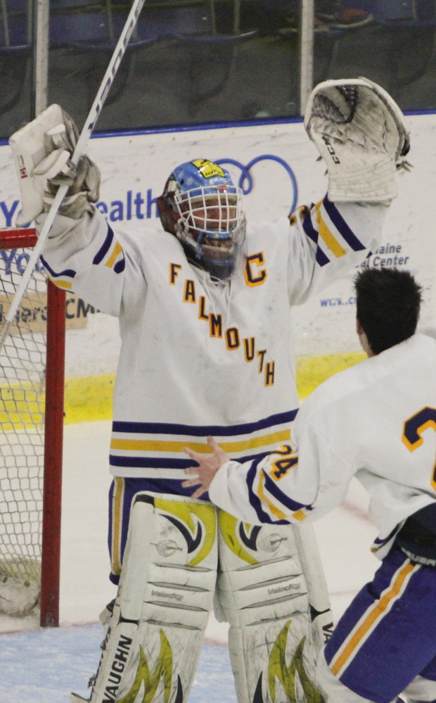 Dane Pauls of Falmouth “went from a boy to a man” in adjusting to a benching last season, said his coach, and his team has benefited.