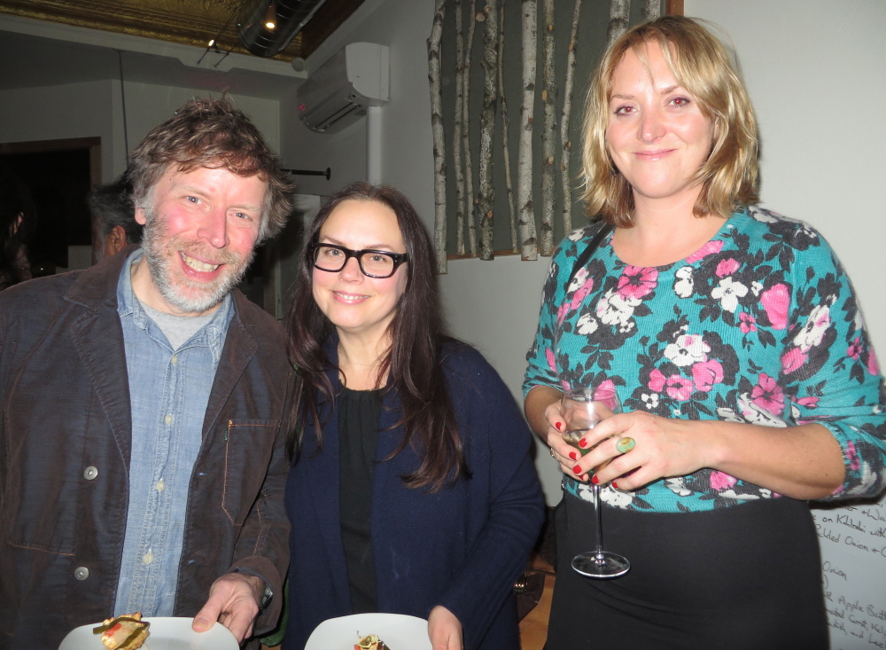 Patrick Moore and Michele Michael of Dresden, with Heather Chontos of Portland.