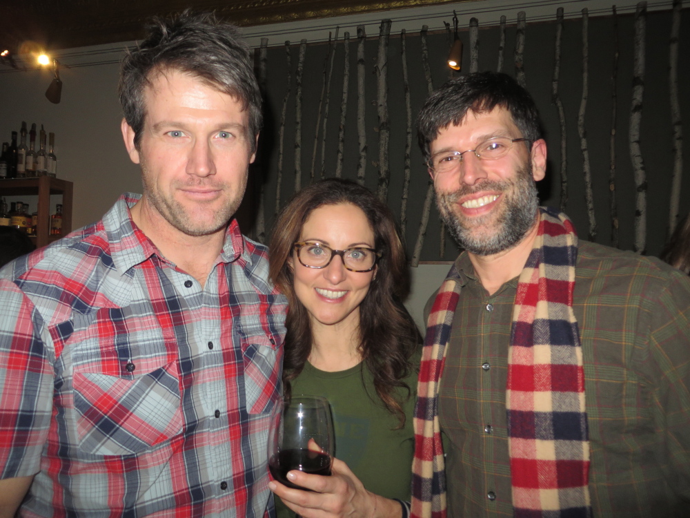 Portland residents Paul Clifford, Susan Grisanti and David Buchanan.