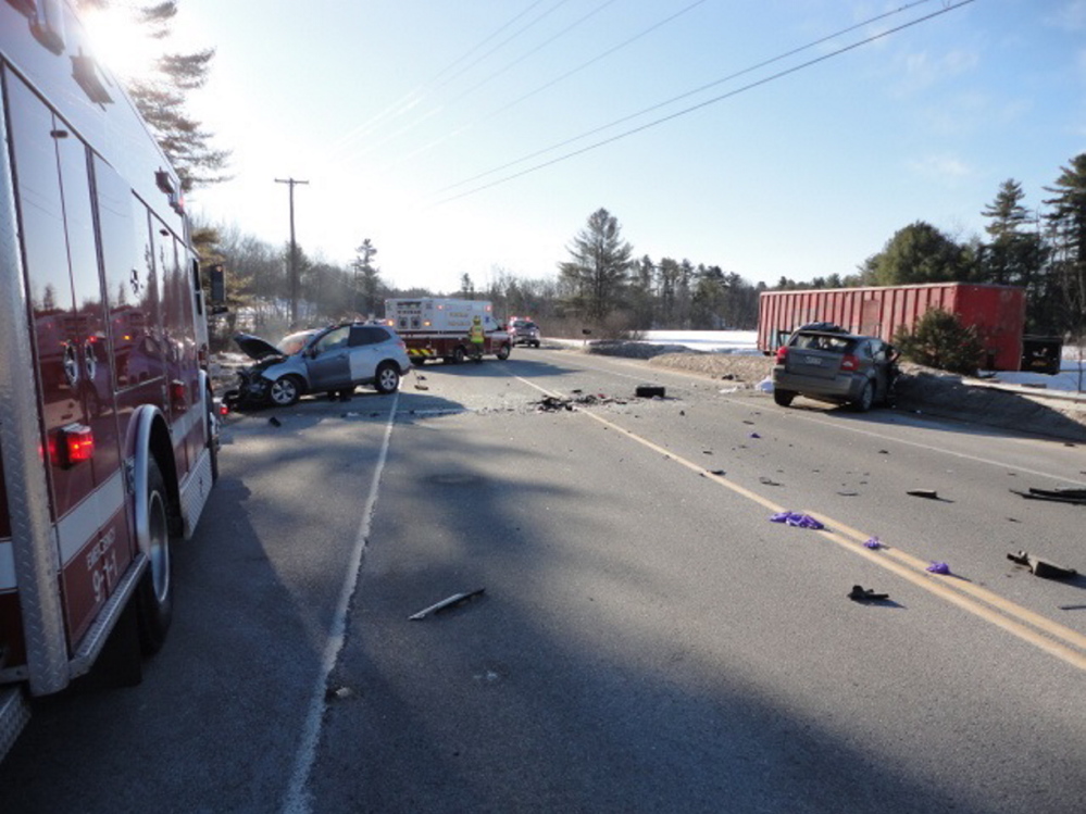 A Portland man involved in Sunday morning’s accident in Windham died at Maine Medical Center in Portland.