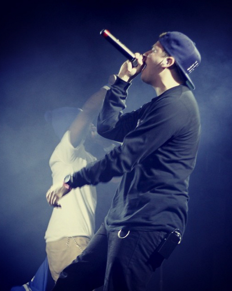 Hip-hop artist Huey Mack plays Port City Music Hall on Tuesday.