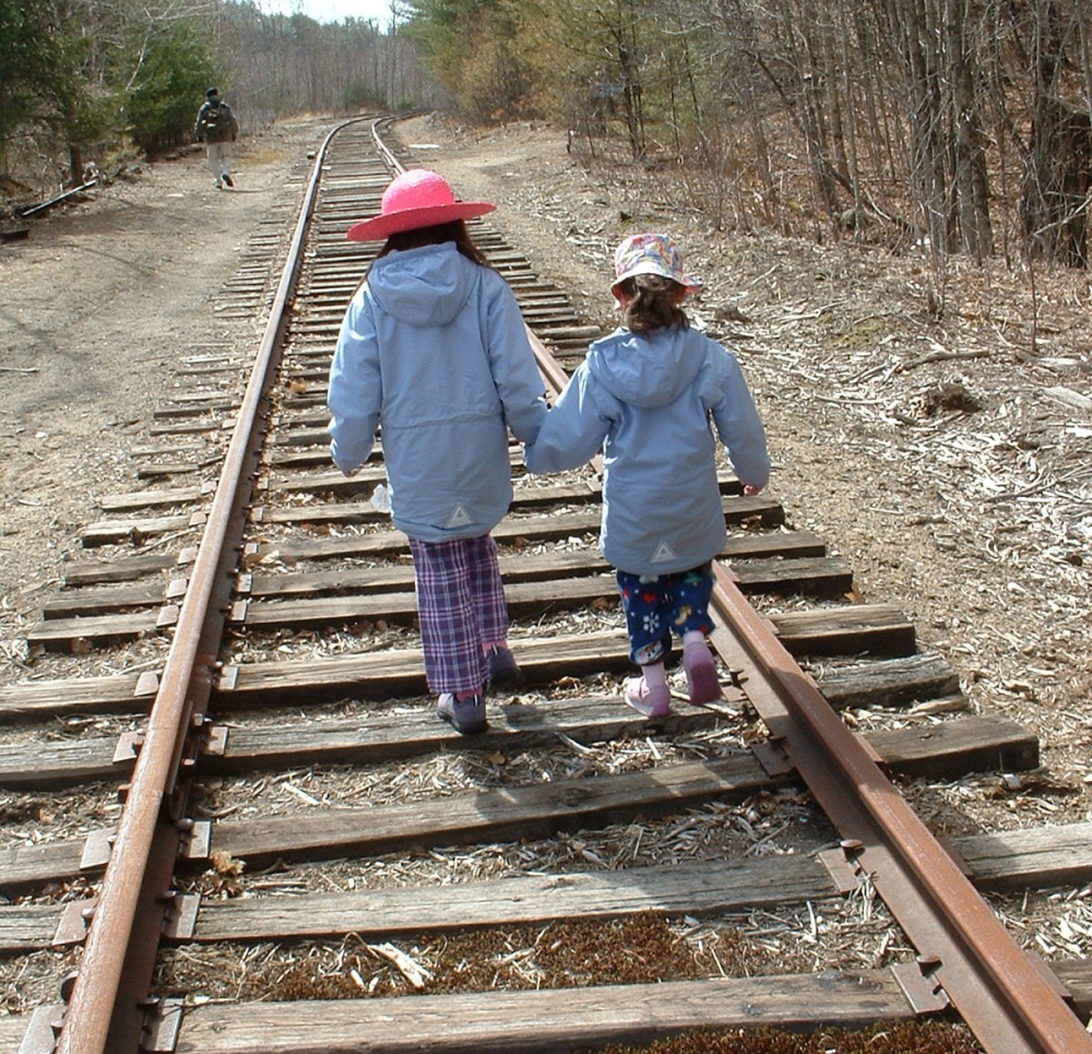 The kids got on track to hike early in their young lives, even though they weren’t able to summit Mount Cutler on their first try in 2004.