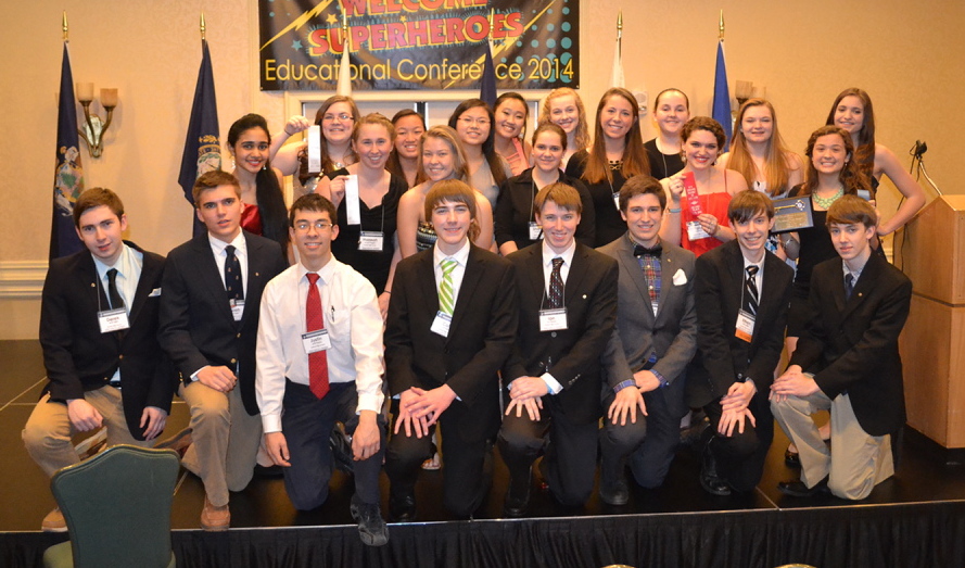 Members of the Sanford High School Key Club recently attended the District Educational Conference of the New England and Bermuda District in Springfield, Mass., where they took part in a variety of activities. The students elected officers and took home several awards.