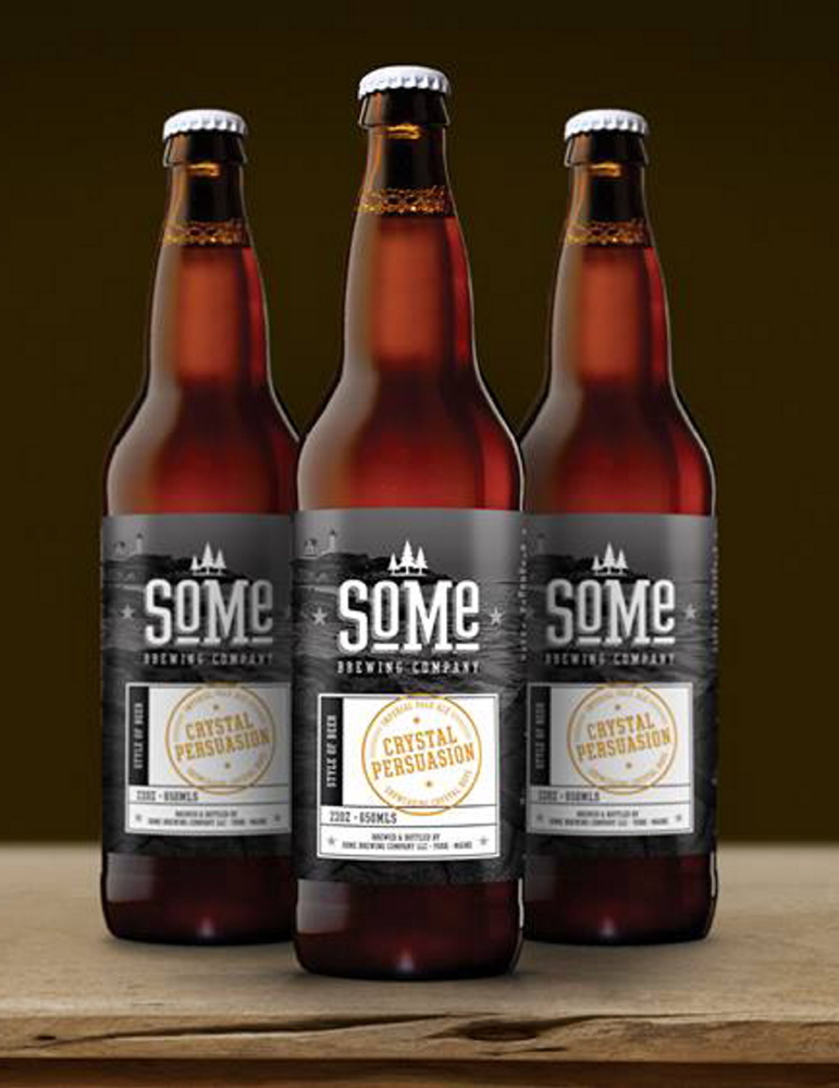 Crystal Persuasion is one of two beers SoMe Brewing has started bottling.