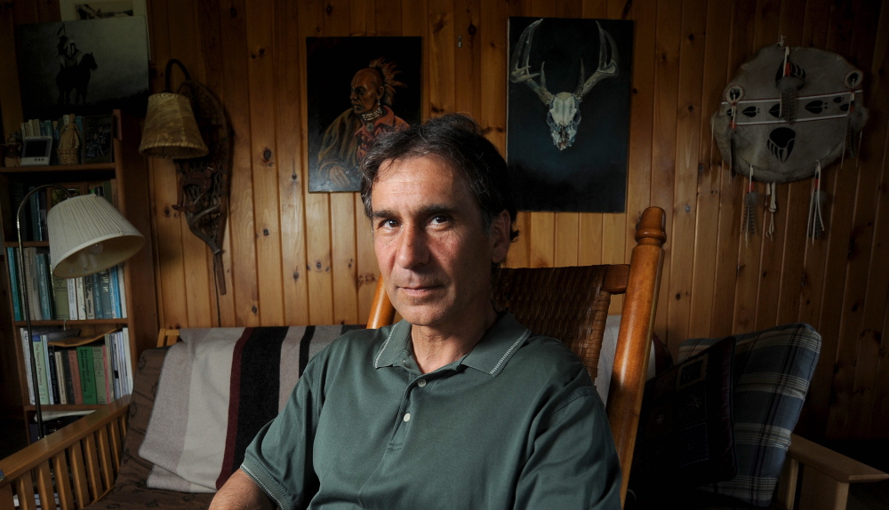 Barry Dana of Solon, a former chief of Maineâs Penobscot Nation, says American Indian nicknames may have good intentions, but the end result is they perpetuate a stereotype. Michael G. Seamans/Morning Sentinel