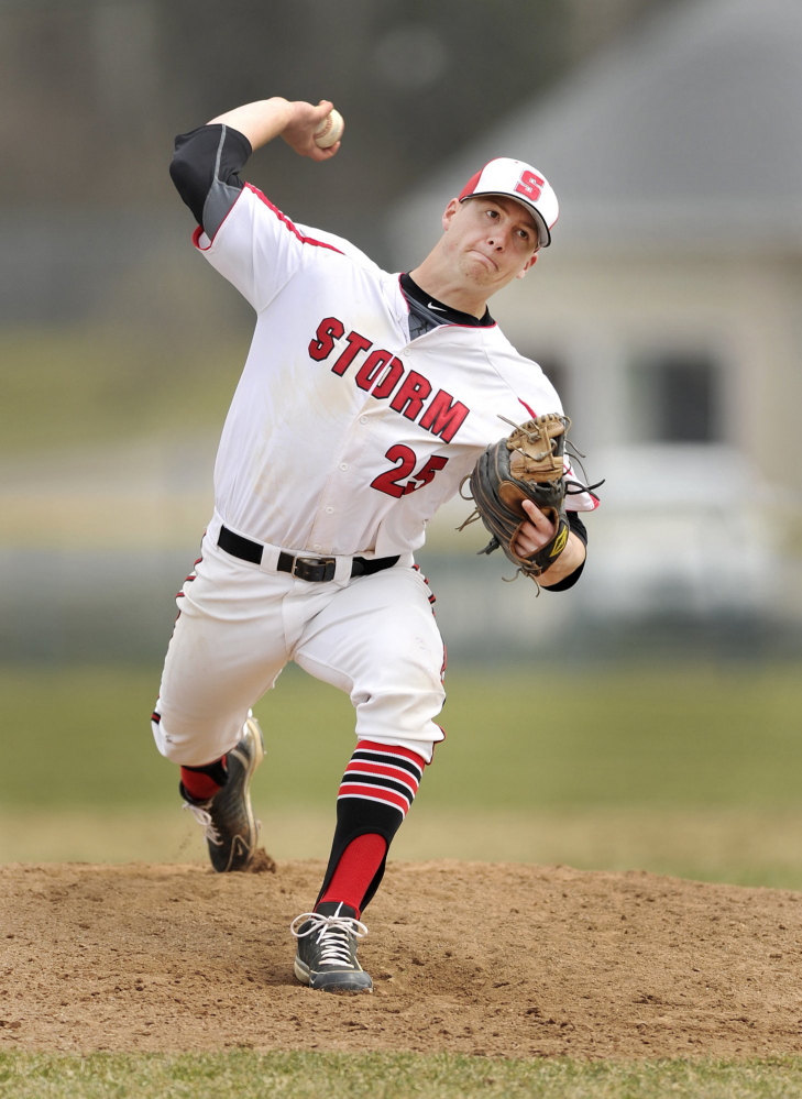 Scarborough’s Ben Greenberg took home the SMAA most valuable player honor and is a finalist for the Mr. Baseball award.