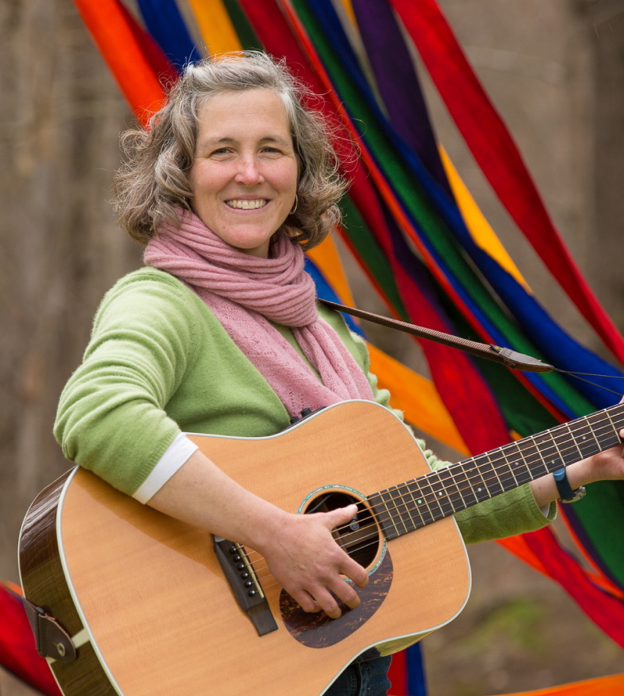 Annie Nixon, a local singer and songwriter, will give a children’s concert in Damariscotta on Saturday.