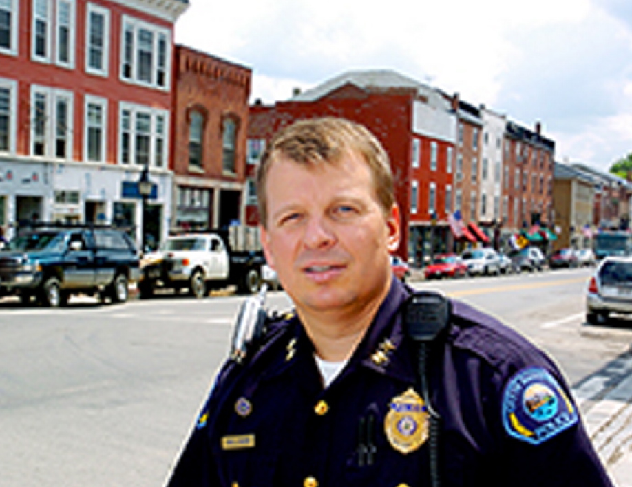 Hallowell Police Chief Eric Nason