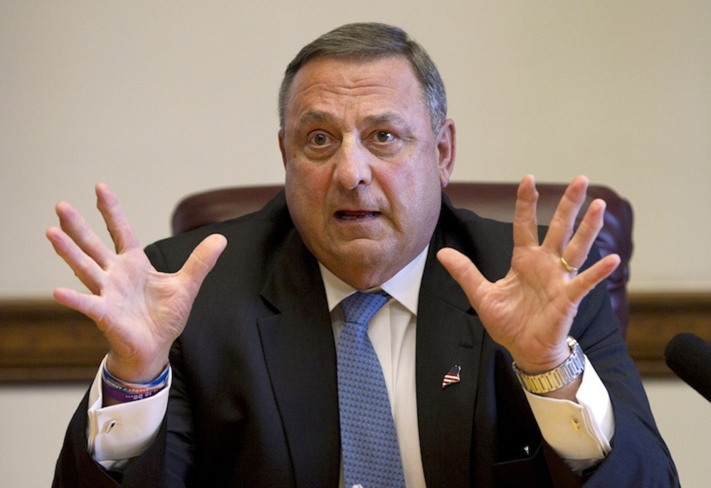 Gov. Paul LePage