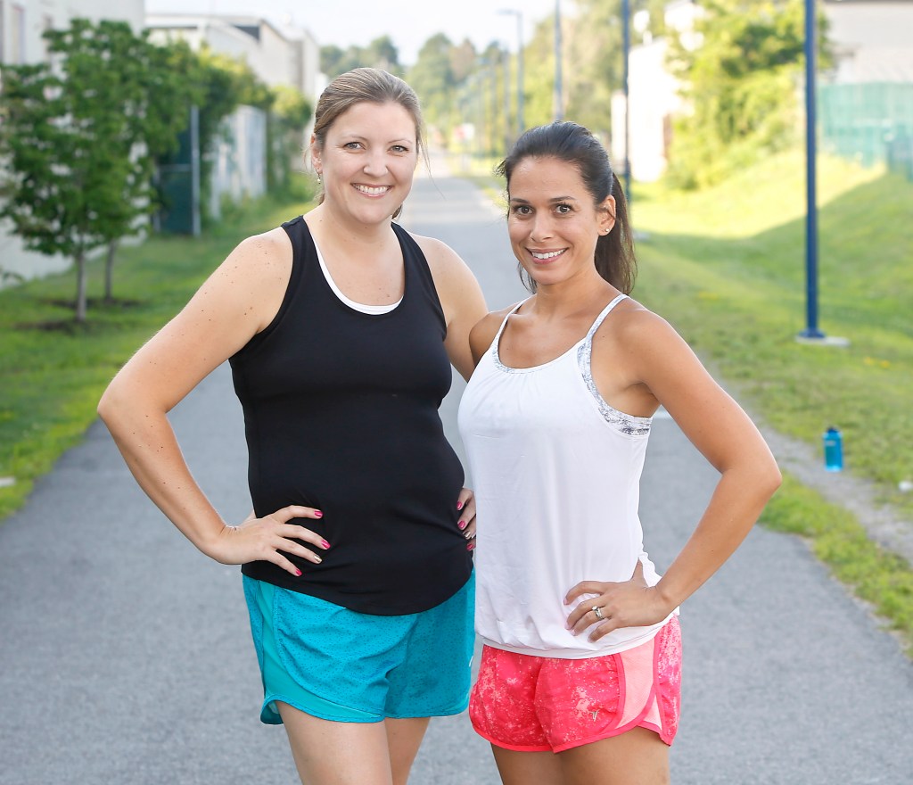 Jenn Granata, left, and Amanda Bellerose