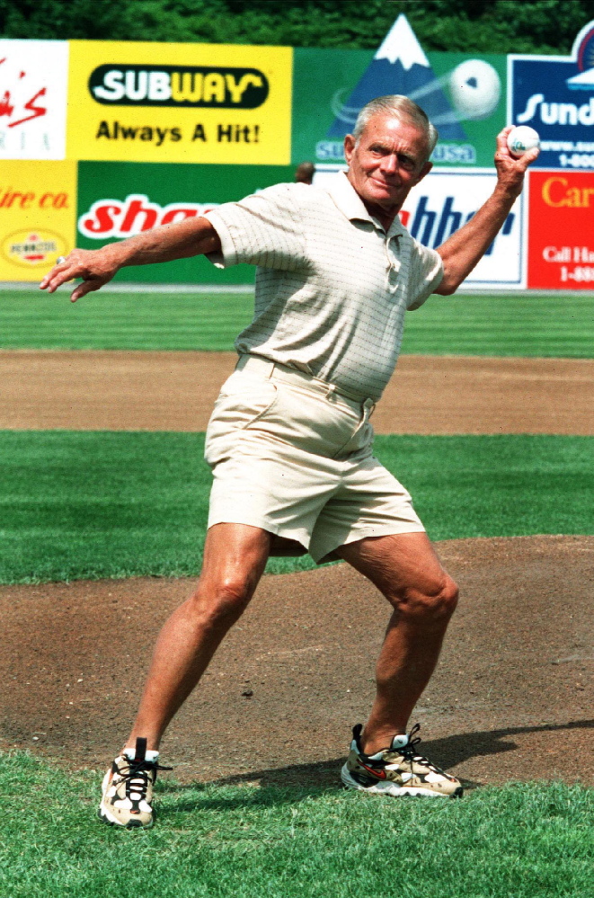 Former Colby College, University of Maine and Husson University baseball coach John Winkin died Saturday night. He was 94.