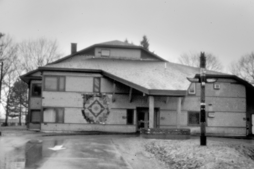 The tribal government building at Indian Township. Even after Bobby Newell was convicted of misapplying federal funds and a new governor stepped into the leadership role, questions about spending and appropriations persisted on the reservation.