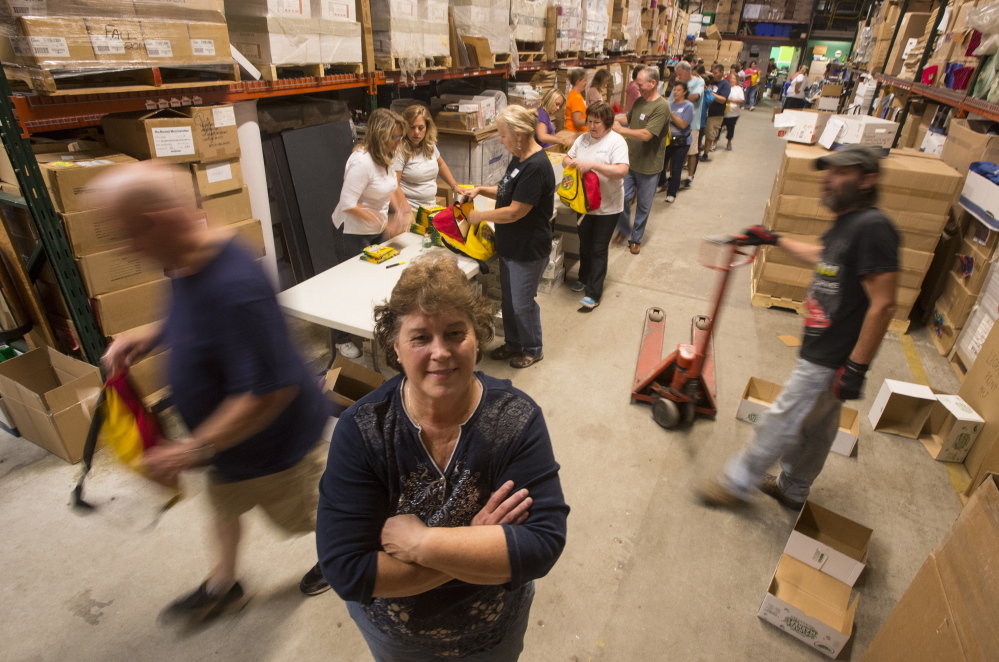 Ruth Libby runs Ruth’s Reusable Resources, which has given away $50 million worth of donated classroom supplies to teachers over the past 20 years.