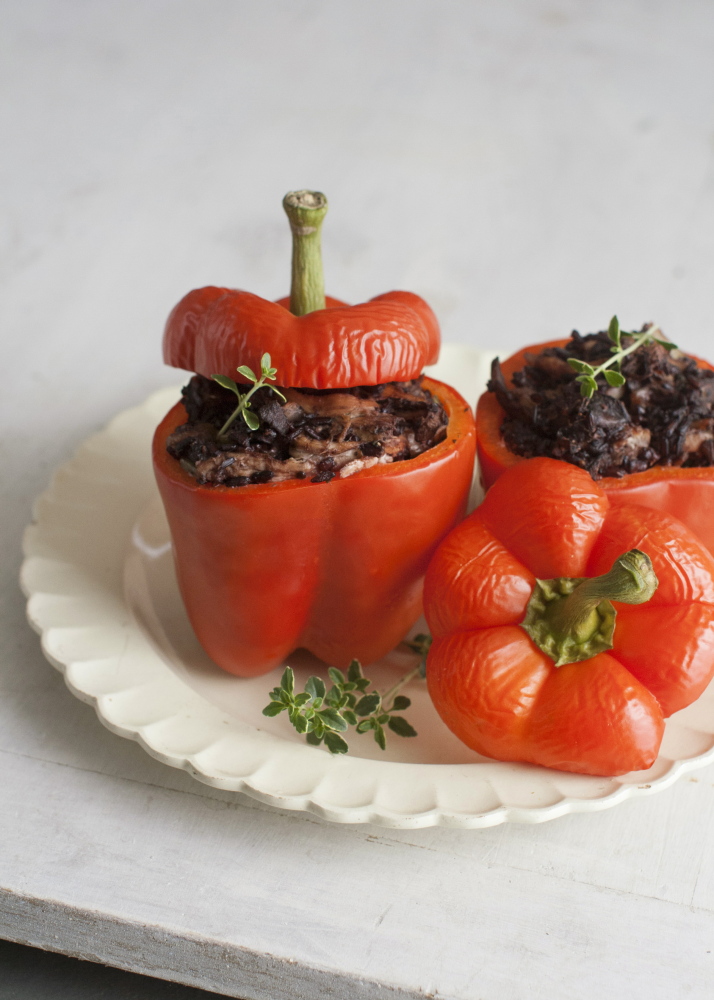 Japonica, Shitake and Chicken Stuffed Peppers
The Associated Press