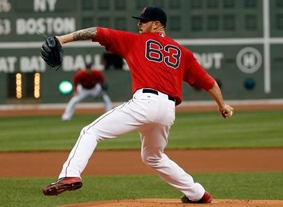 In his major league debut, Anthony Ranaudo pitched six solid innings and got the win over the Yankees. The Associated Press