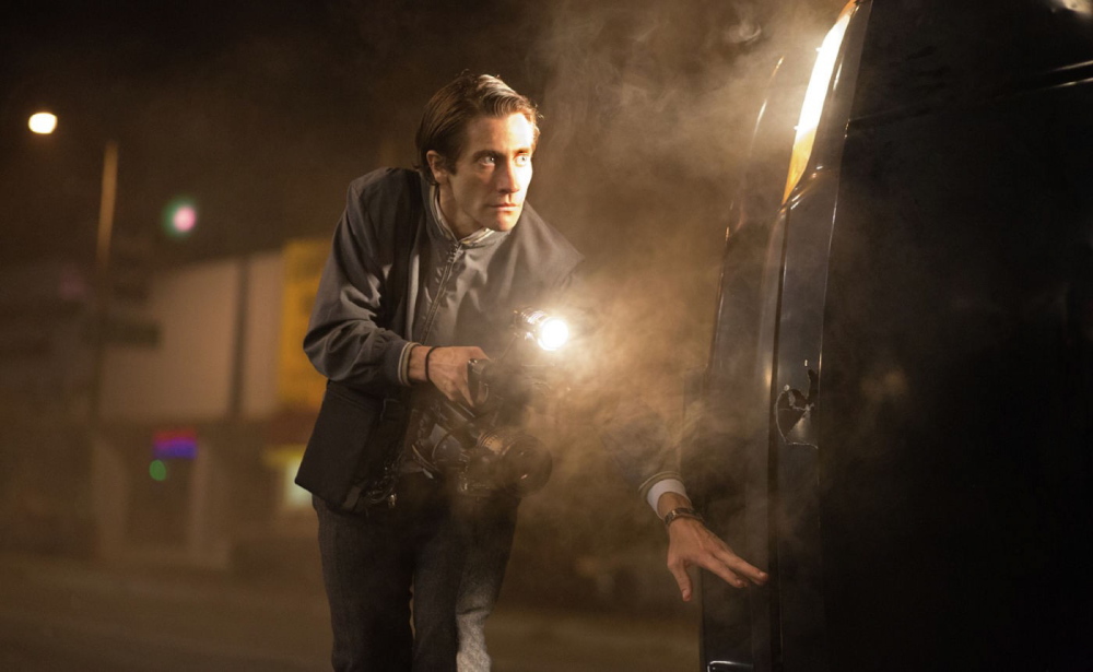 Jake Gyllenhaal in “Nightcrawler.”