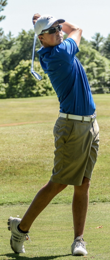 Michael Caron’s game is marked by consistency, and he shot a 70 last week at the UNE Invitational.