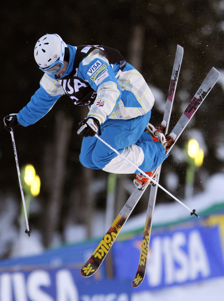 Maine’s Jeremy Cota was on the U.S. moguls A team last year, but didn’t get the World Cup results necessary to remain, and he’s now on the C team, which means he’s once again paying his expenses. He and his family must now resort to fundraising.