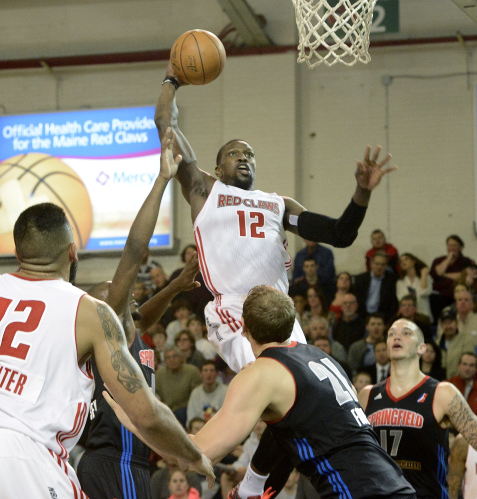 Jermaine Taylor played in last year’s season opener against Springfield, but two nights later ripped up his knee against Erie and was lost for the season. Taylor’s back with the Claws this season and says he’s a lot wiser.