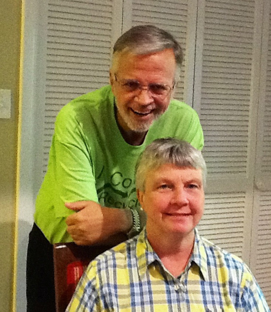 A liver transplant, which Affordable Care Act insurance covered entirely, saved his life, says David Tedrow, shown here with his wife, Mary, in Durham, N.C.